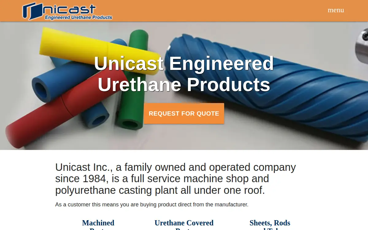 Homepage of Unicast, INC.