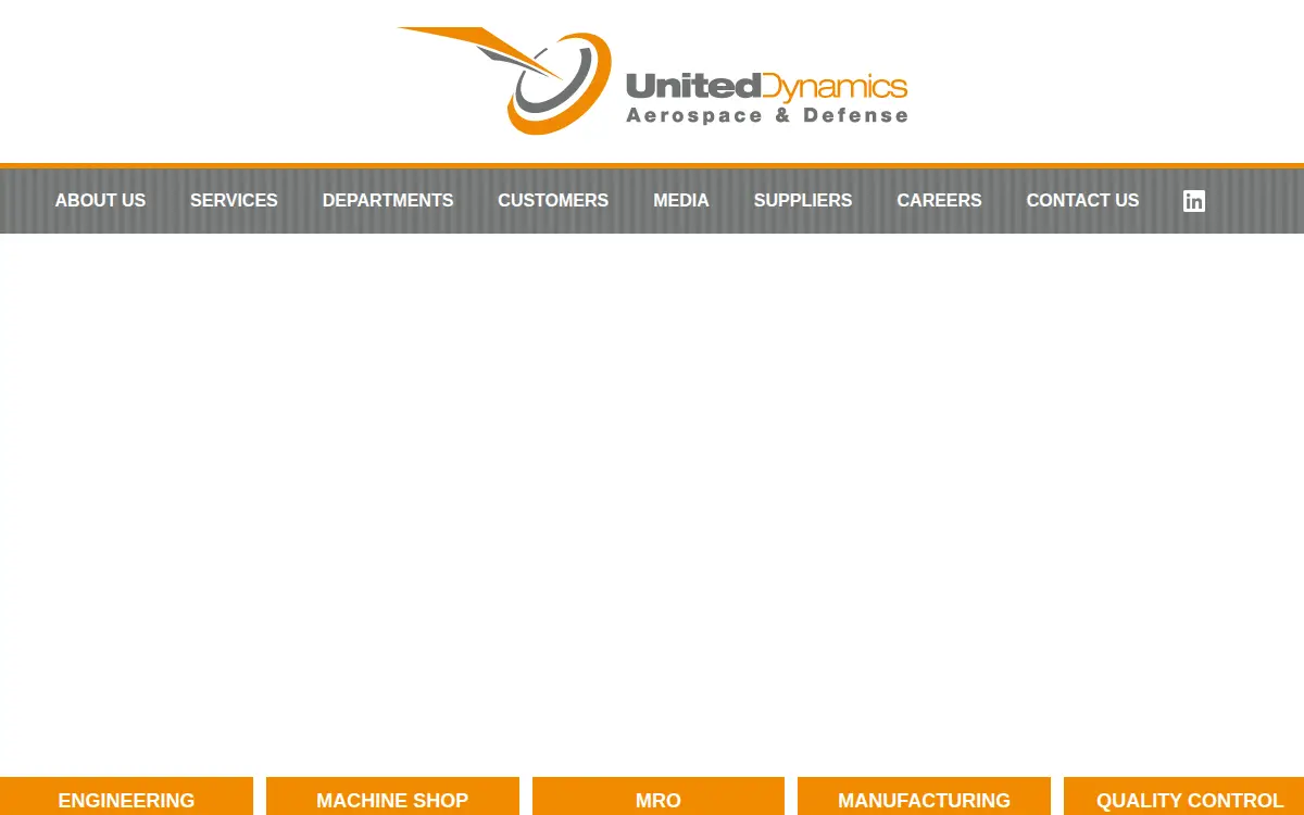 Homepage of United Dynamics, INC