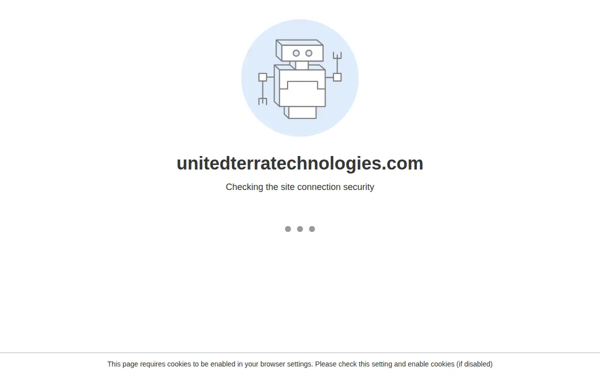 Homepage of United Terra Technologies LLC