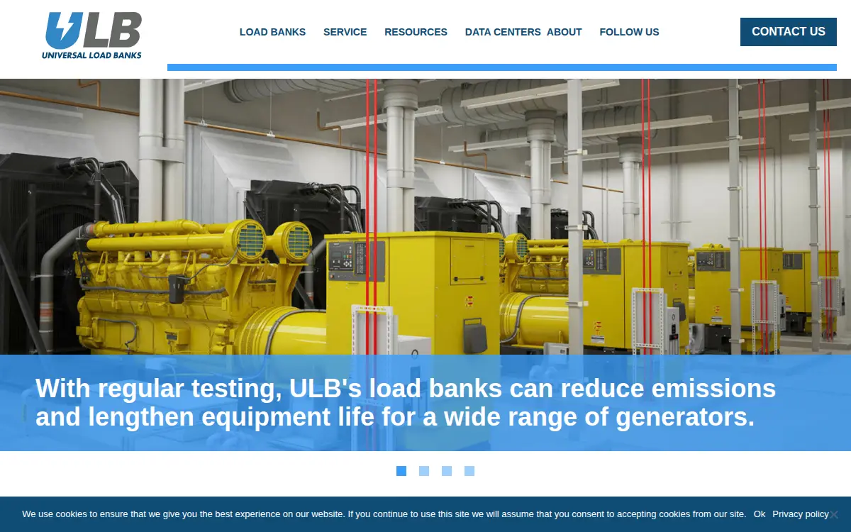 Homepage of Ulb LLC