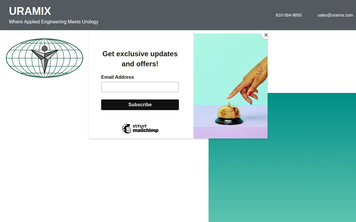 Homepage of Uramix INC