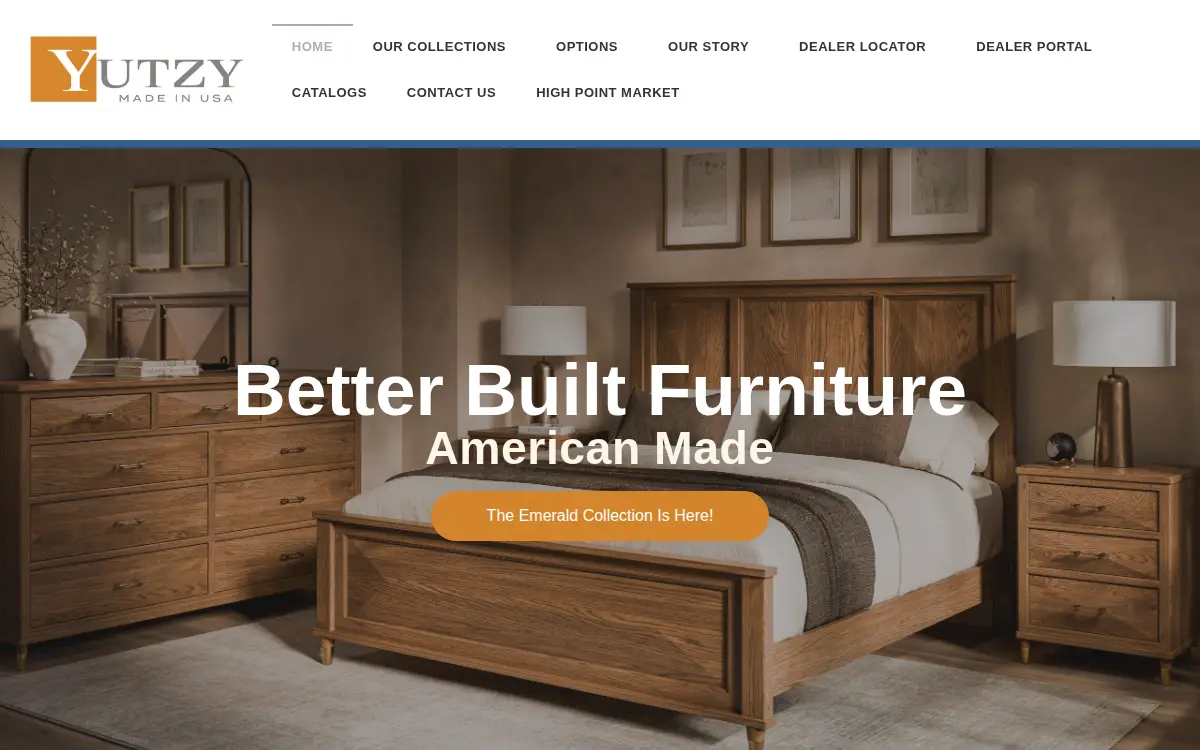 Homepage of Yutzy Woodworking, LTD