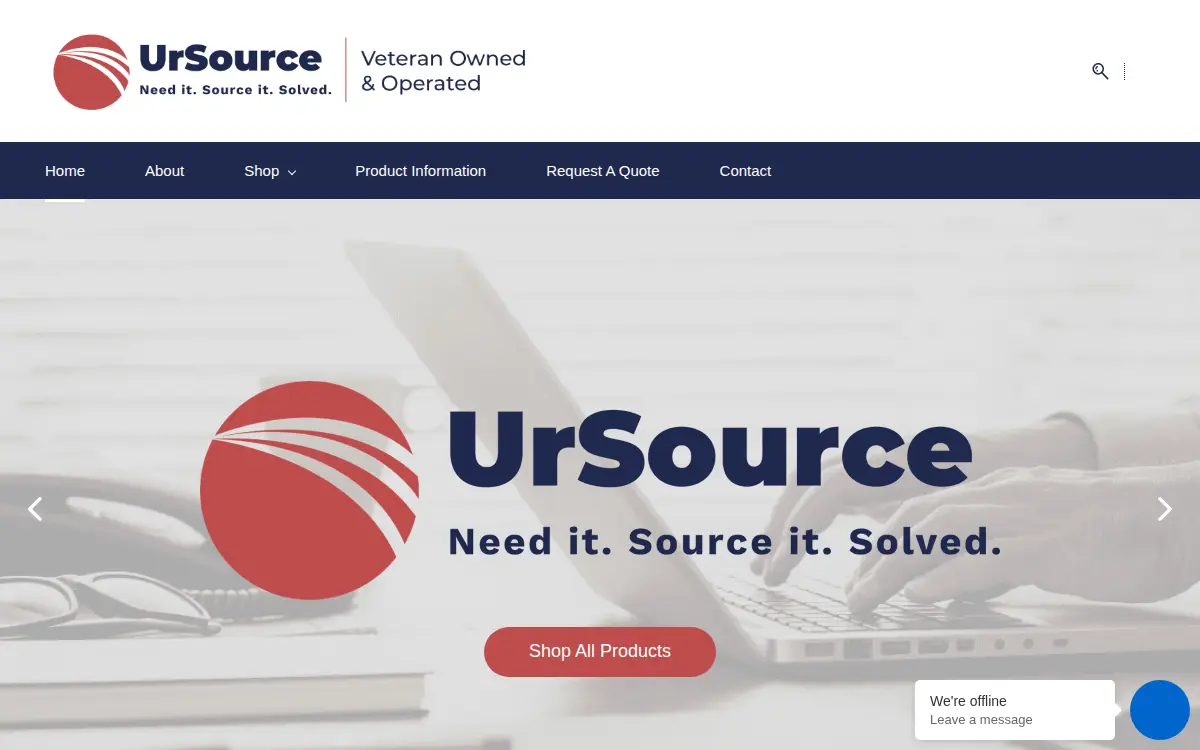Homepage of Ursource, INC