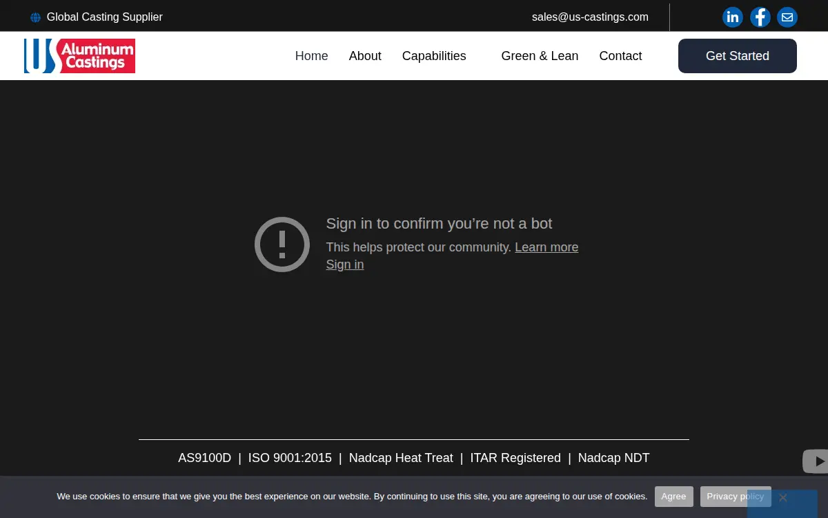 Homepage of Usac Wa LLC