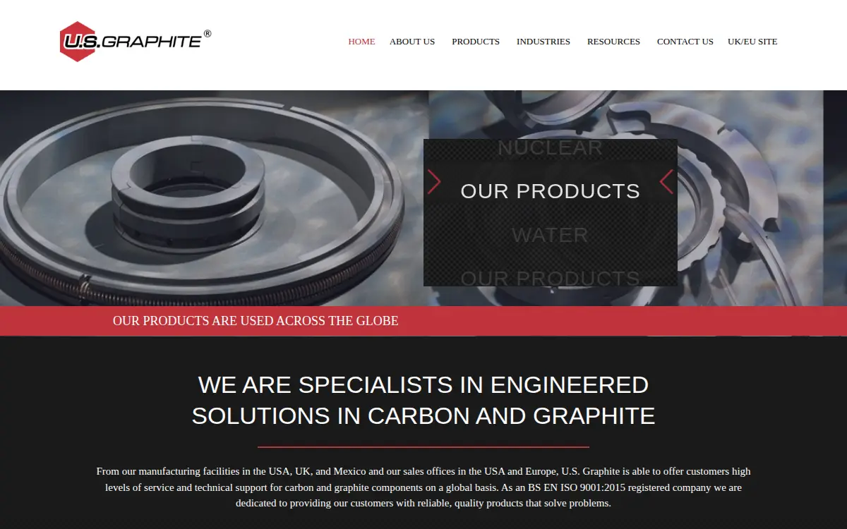 Homepage of U.s. Graphite Corporation