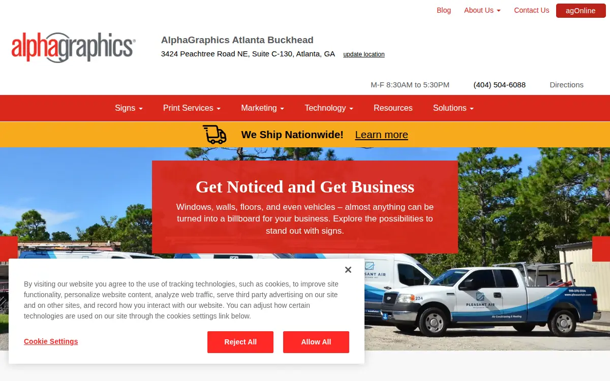Homepage of Business Services Broker Incorporated
