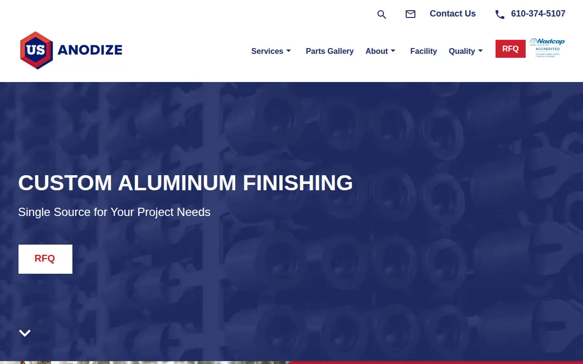 Homepage of Industrial Metal Plating INC