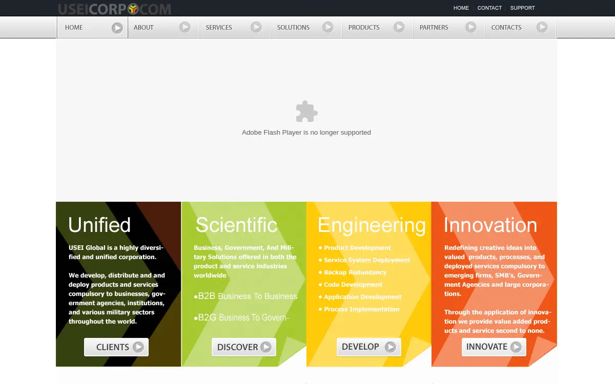 Homepage of Ultrasystems Electronics INC