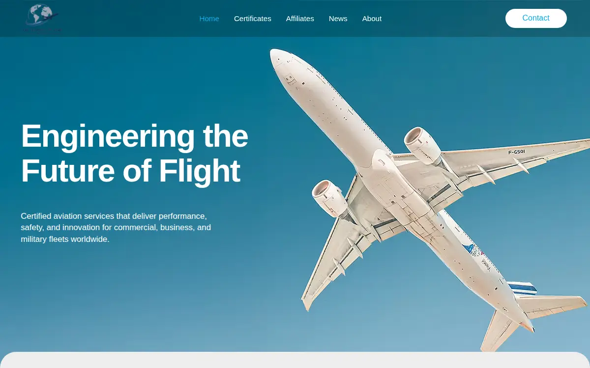 Homepage of U.s. Global Plane Int. LLC