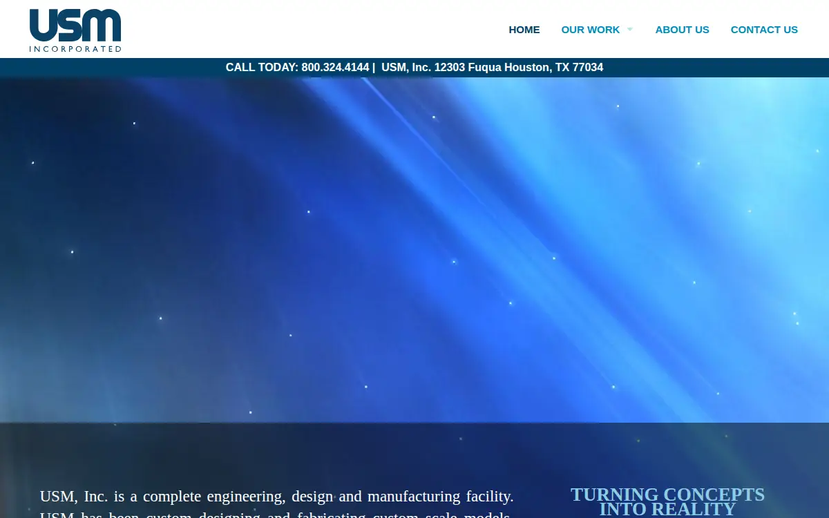 Homepage of Usm, INC.
