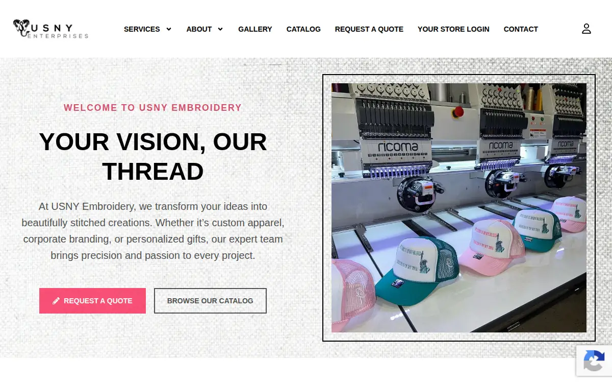 Homepage of Usny Enterprises LLC