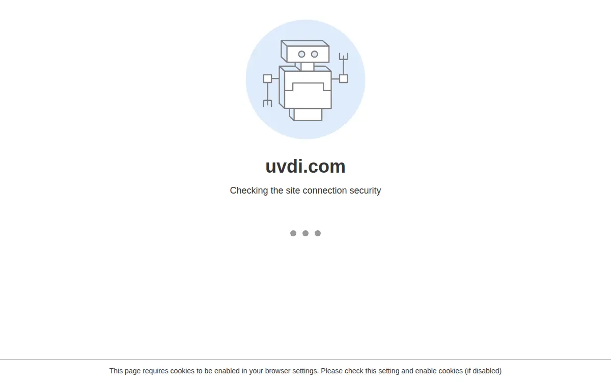 Homepage of Ultraviolet Devices, INC.