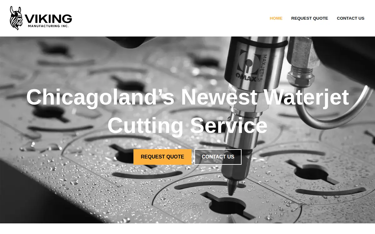 Homepage of Viking Manufacturing INC.