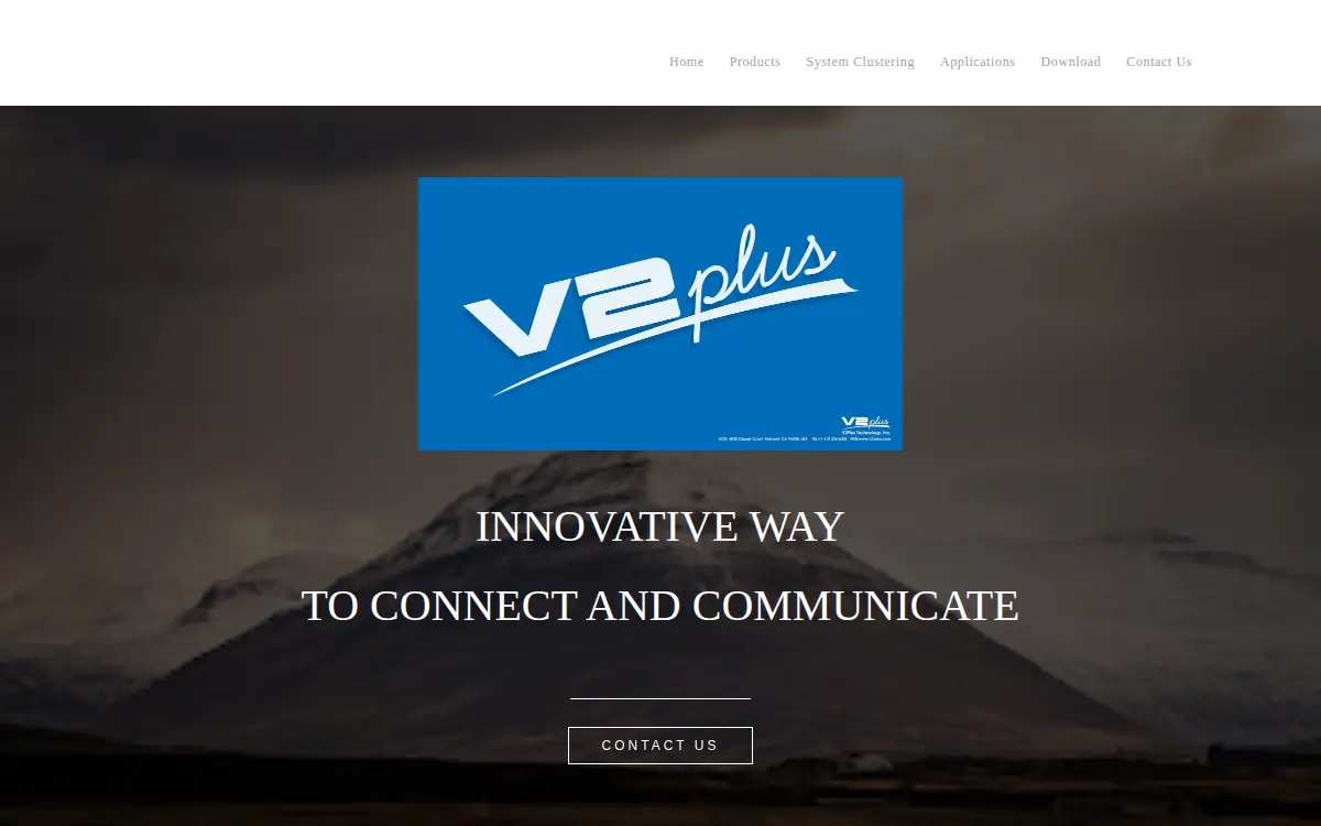 Homepage of V2plus Technology INC