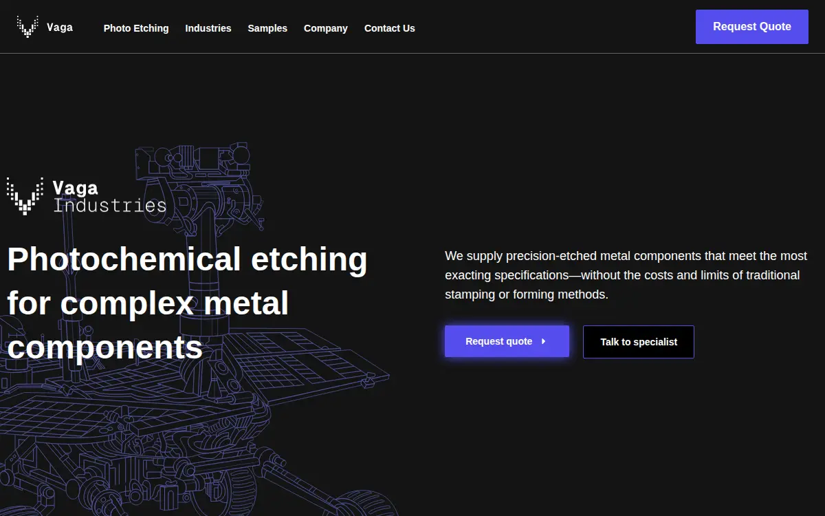 Homepage of Pearson Engineering CORP.