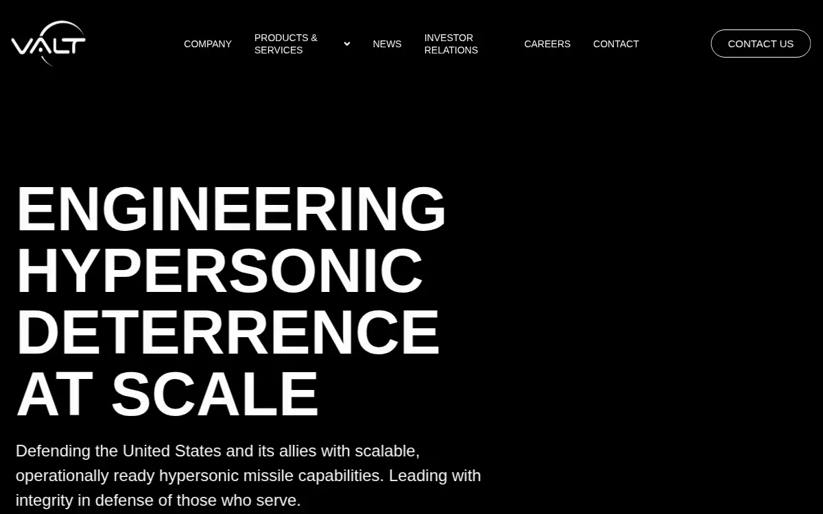 Homepage of Valt Enterprizes, INC.