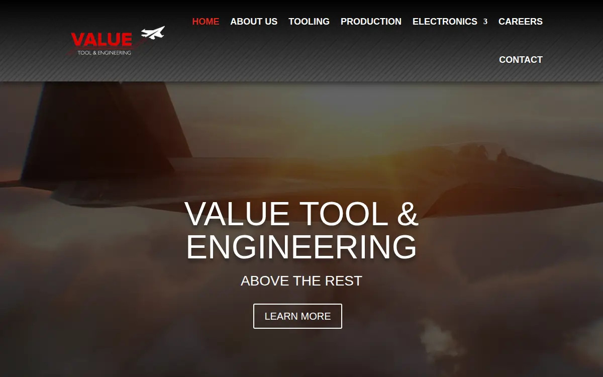 Homepage of Value Tool & Engineering INC
