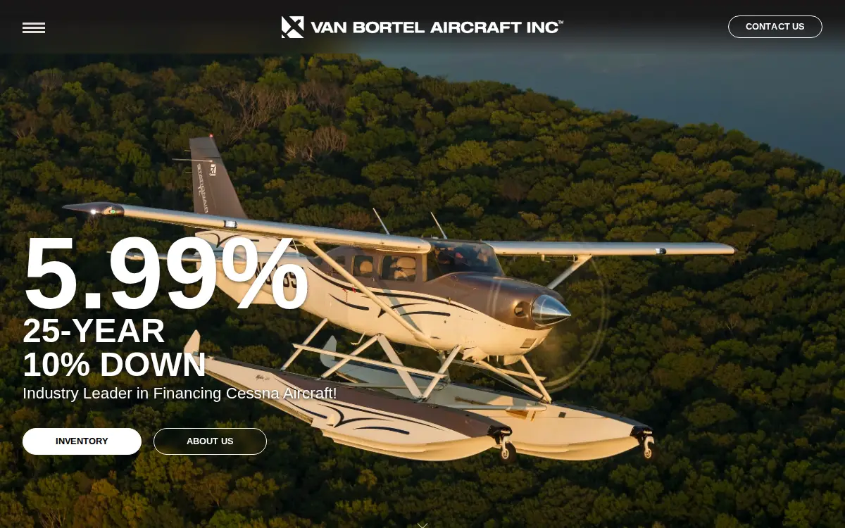 Homepage of Van Bortel Aircraft INC