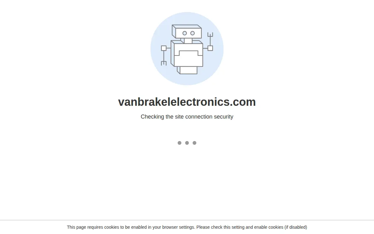Homepage of Van Brakel Electronics, INC.
