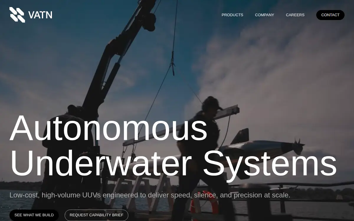 Homepage of Vatn Systems, INC.
