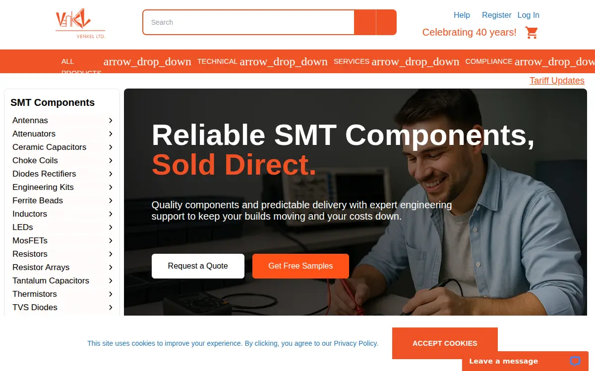 Homepage of Venkel LTD