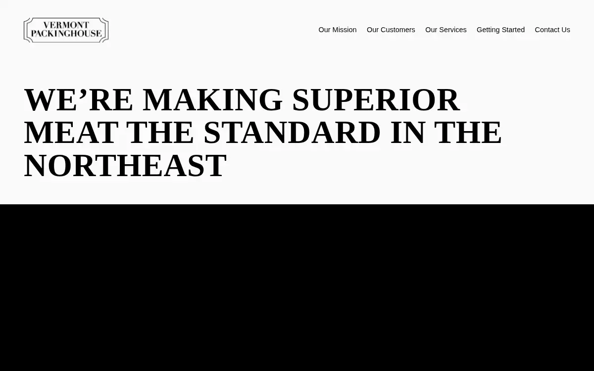 Homepage of Vermont Packinghouse, LLC