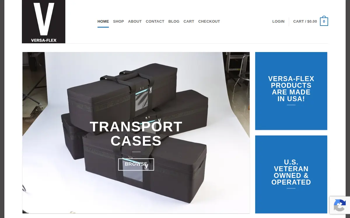 Homepage of Versa-flex INC