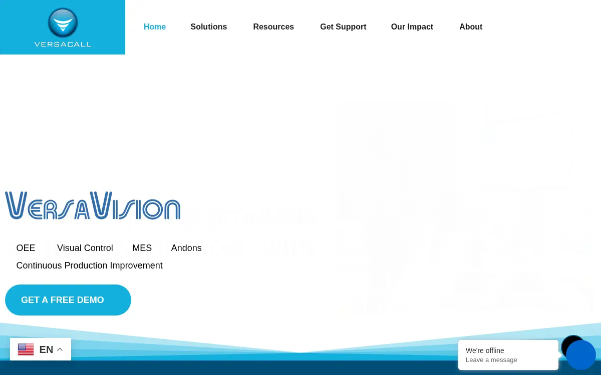 Homepage of Versacall Technologies, INC