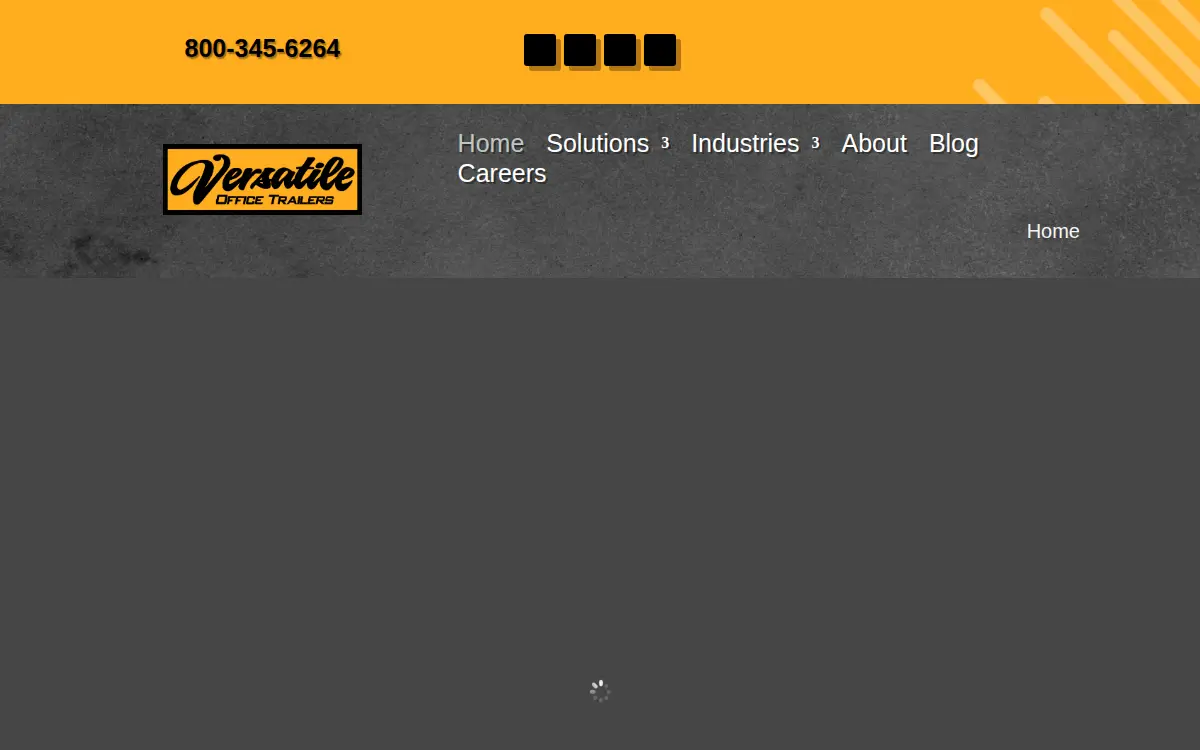 Homepage of Versatile, LLC