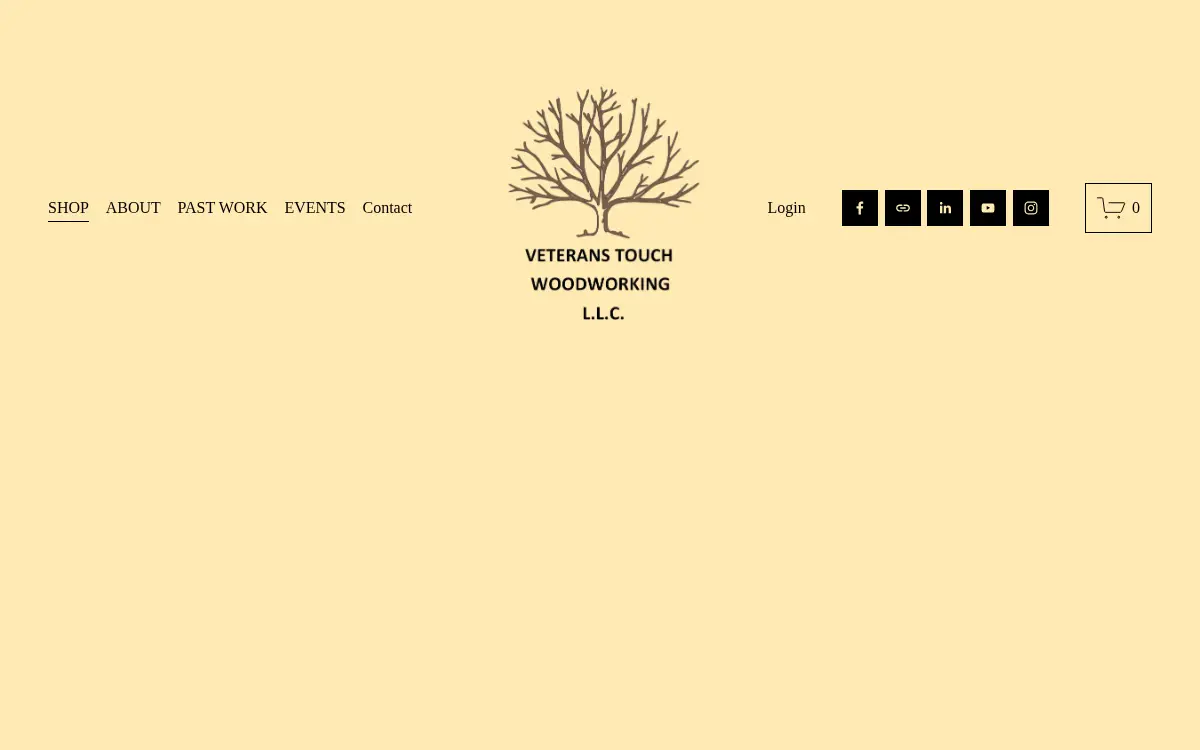 Homepage of Veterans Touch Woodworking L.l.c