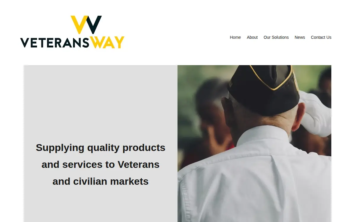 Homepage of Veterans Way INC.