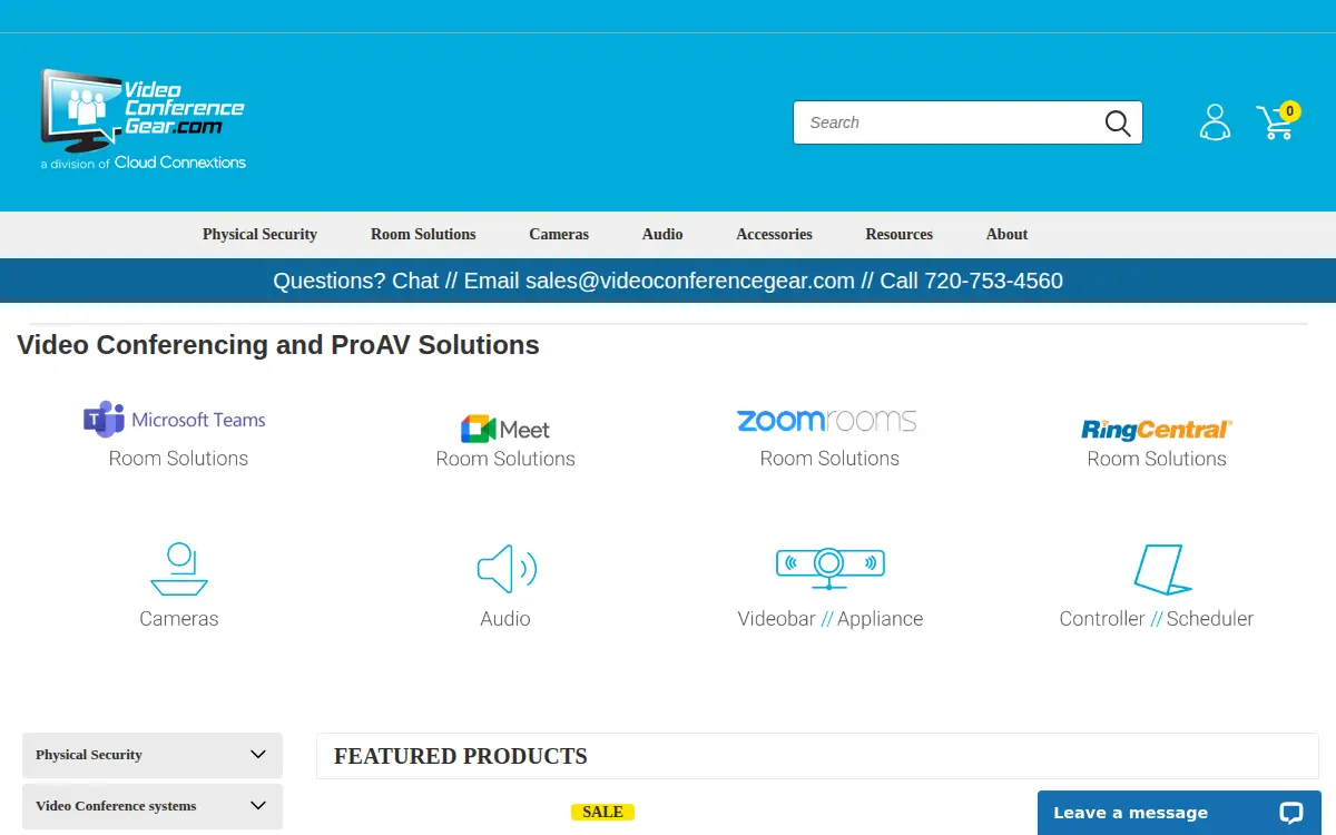 Homepage of Cloud Connextions LLC