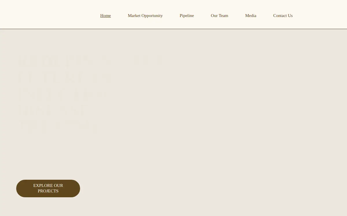 Homepage of Vitalex Biosciences, LLC