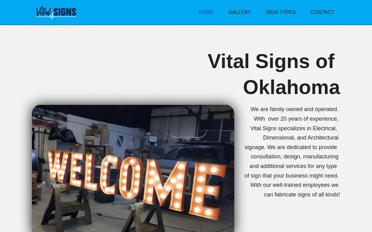 Homepage of Mcclain Holdings LLC