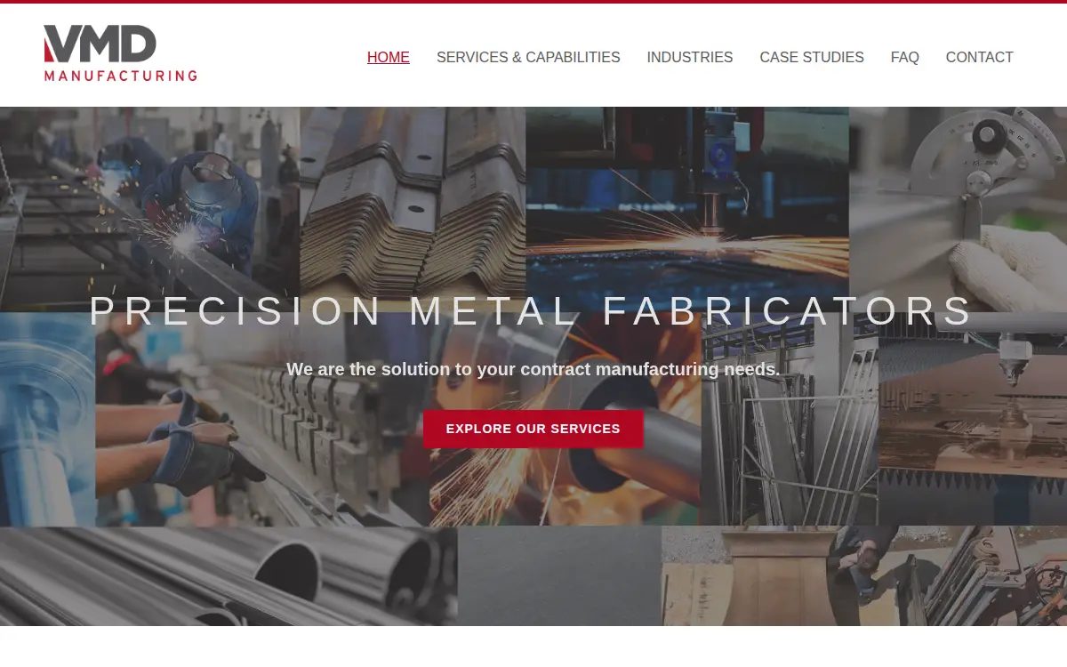 Homepage of Vogler Metalwork & Design INC