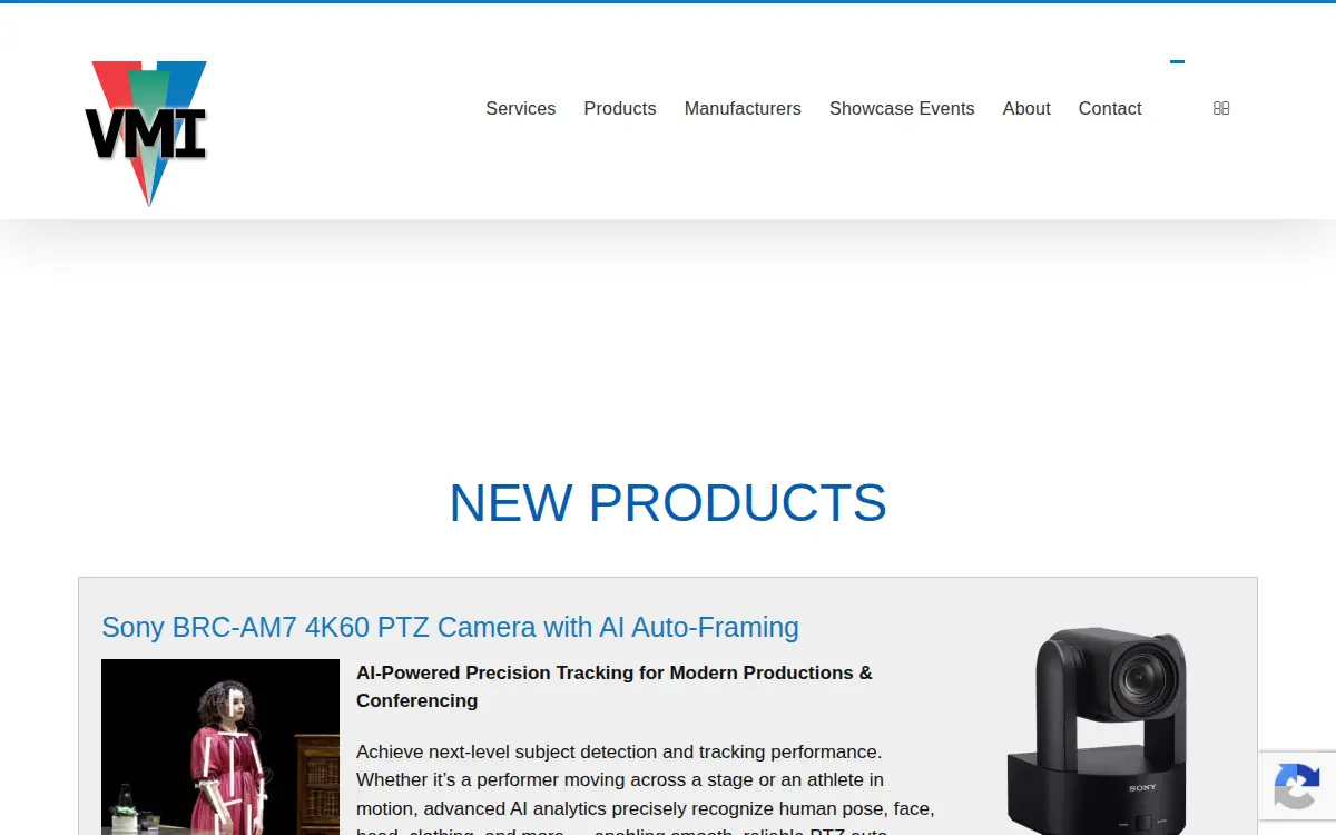 Homepage of Vmi, INC.