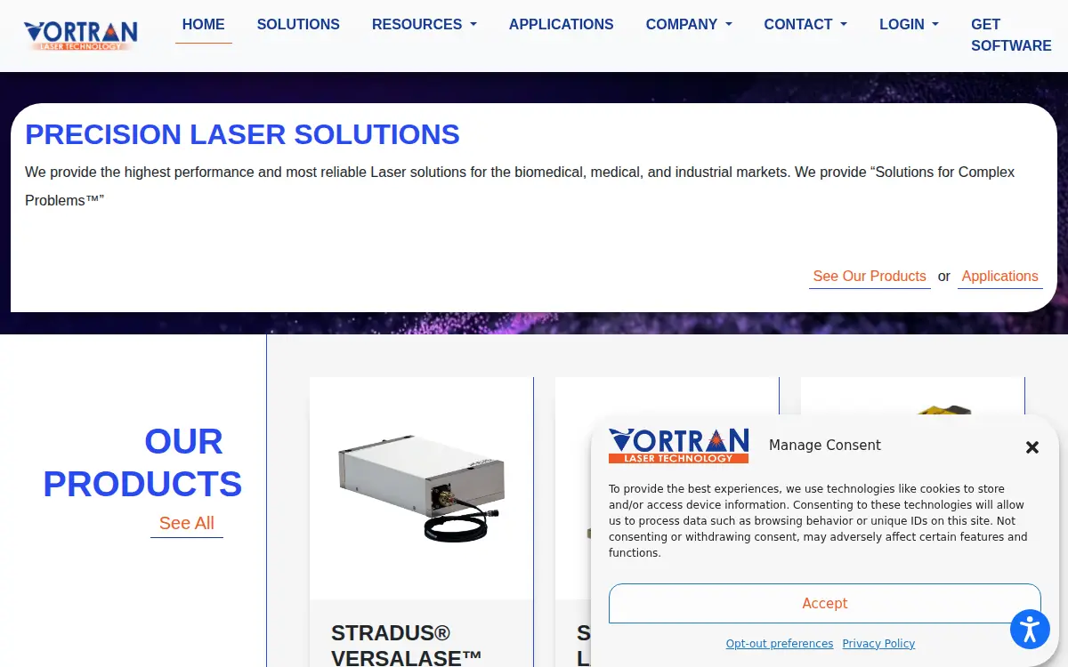 Homepage of Light Source Systems INC