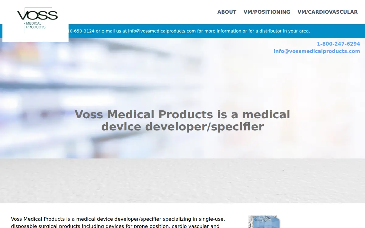 Homepage of Vm/positioning, INC.