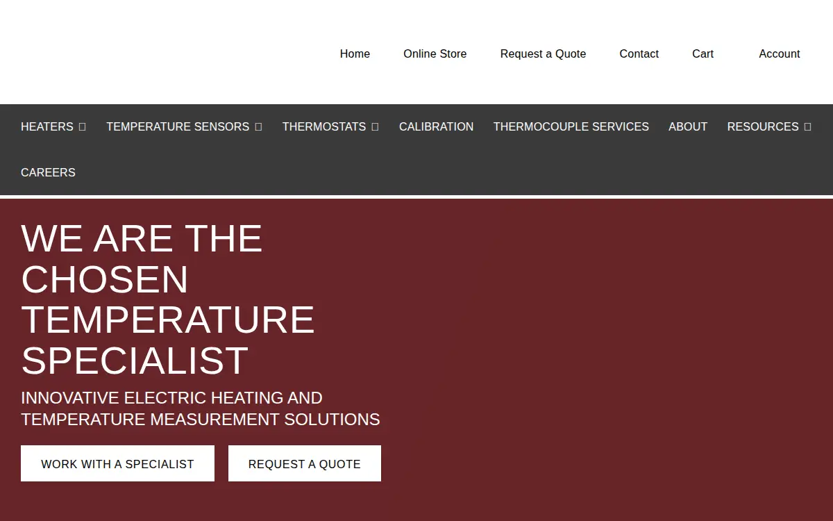 Homepage of Vulcan Electric CO