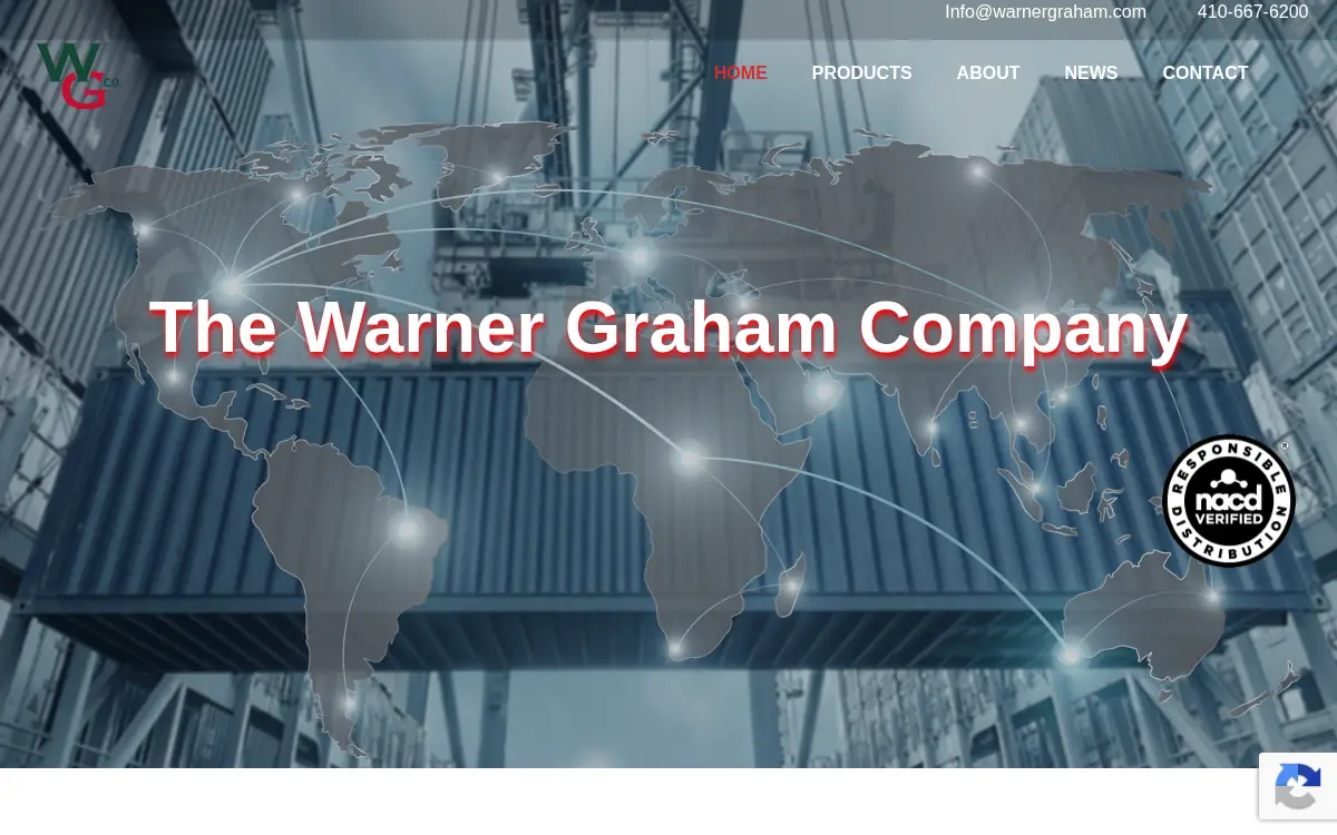 Homepage of Warner Graham Lllp