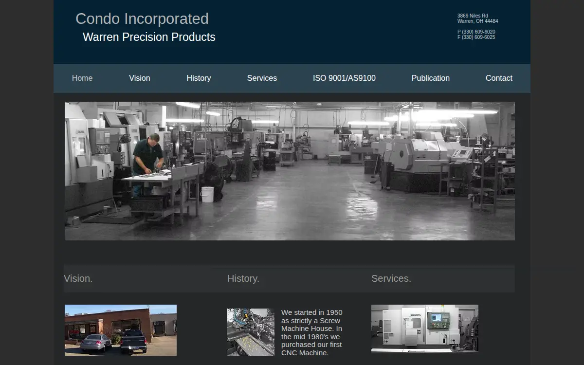 Homepage of Condo Incorporated
