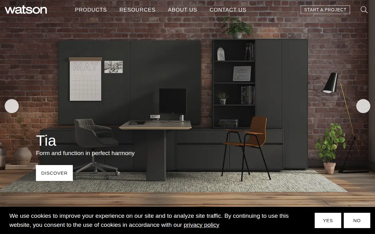 Homepage of Watson Furniture Group INC