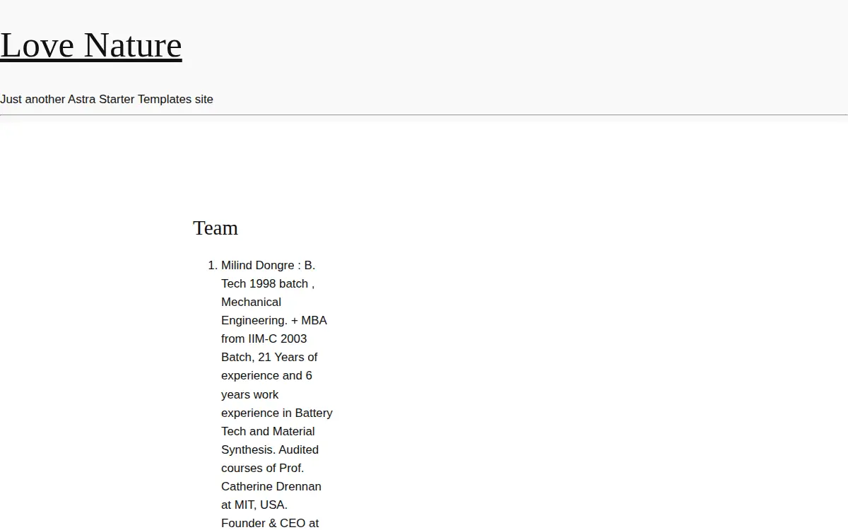 Homepage of Watthour LLC