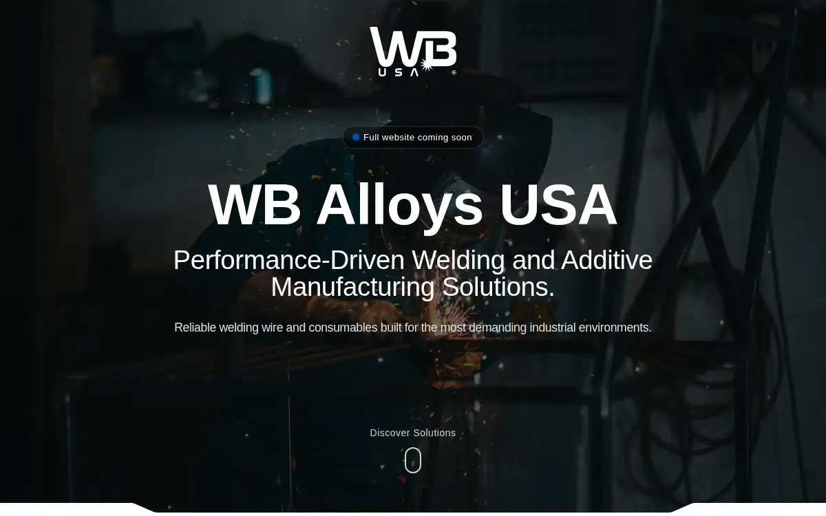 Homepage of Wb USA LLC