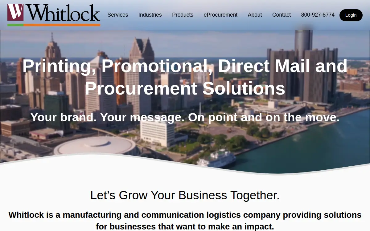 Homepage of Whitlock Business Systems, INC