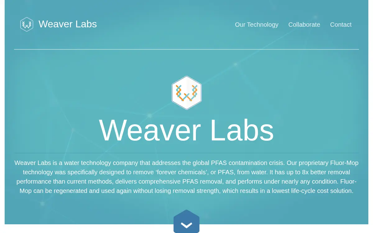 Homepage of Weaver Labs LLC