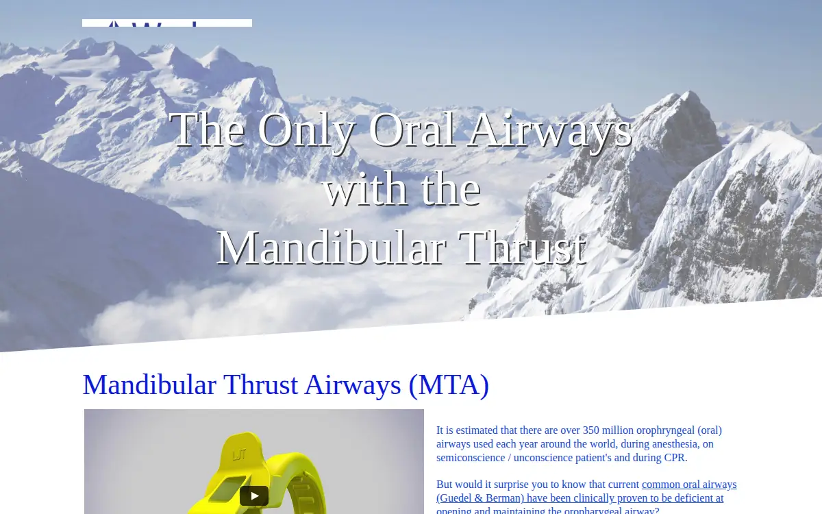 Homepage of Wedge Therapeutics, L. L. C.