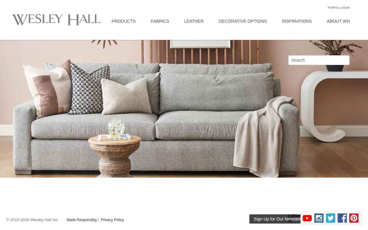 Homepage of Wesley Hall INC