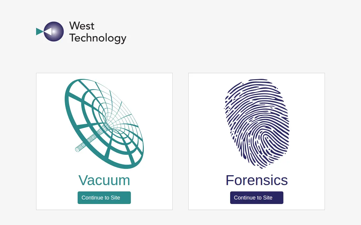 Homepage of West Technology Forensics, INC.