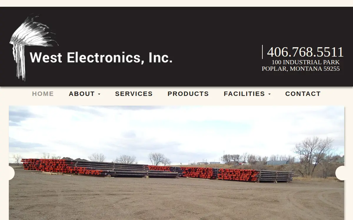 Homepage of West Electronics INC